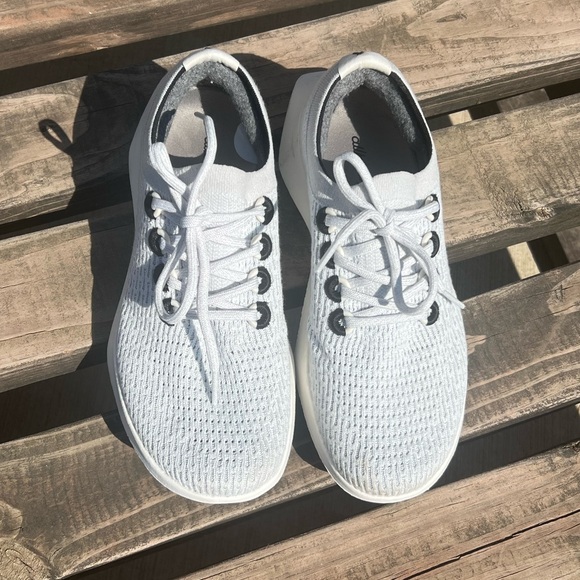Allbirds Tree Dasher 2 Women’s White Sneakers - Picture 5 of 7